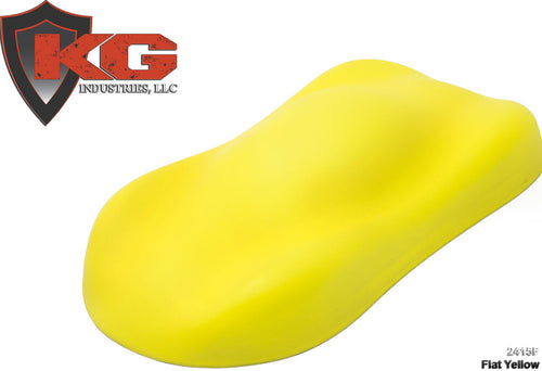 2415F Flat Yellow Requires Flat White Base