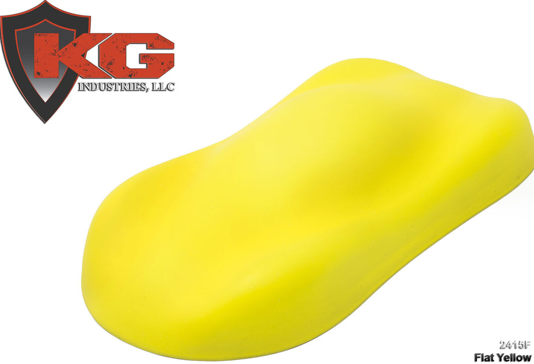 2415F Flat Yellow Requires Flat White Base